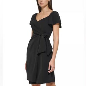 DKNY Women's Sweetheart-Neck Side-Twist Fit & Flare Dress size 2